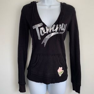Tommy Jeans Black Hoodie Sweatshirt